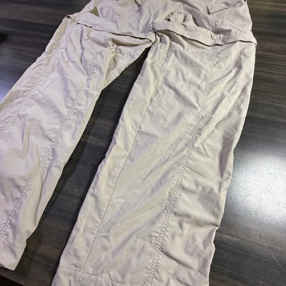 Columbia Men's‎ Convertible Zip Off Cargo Hiking Pants Beige UPF 30+ Size L - Picture 2 of 4